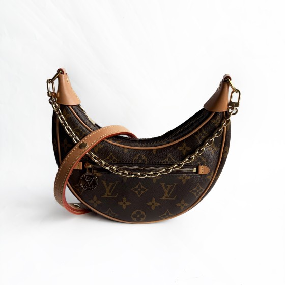 Louis Vuitton Loop Hobo Bag in Monogram Canvas